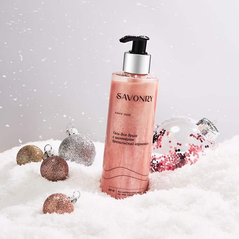 Гель для душа с шиммером Бразильский карнавал, 250мл Гель для душа с шиммером Бразильский карнавал, 250мл