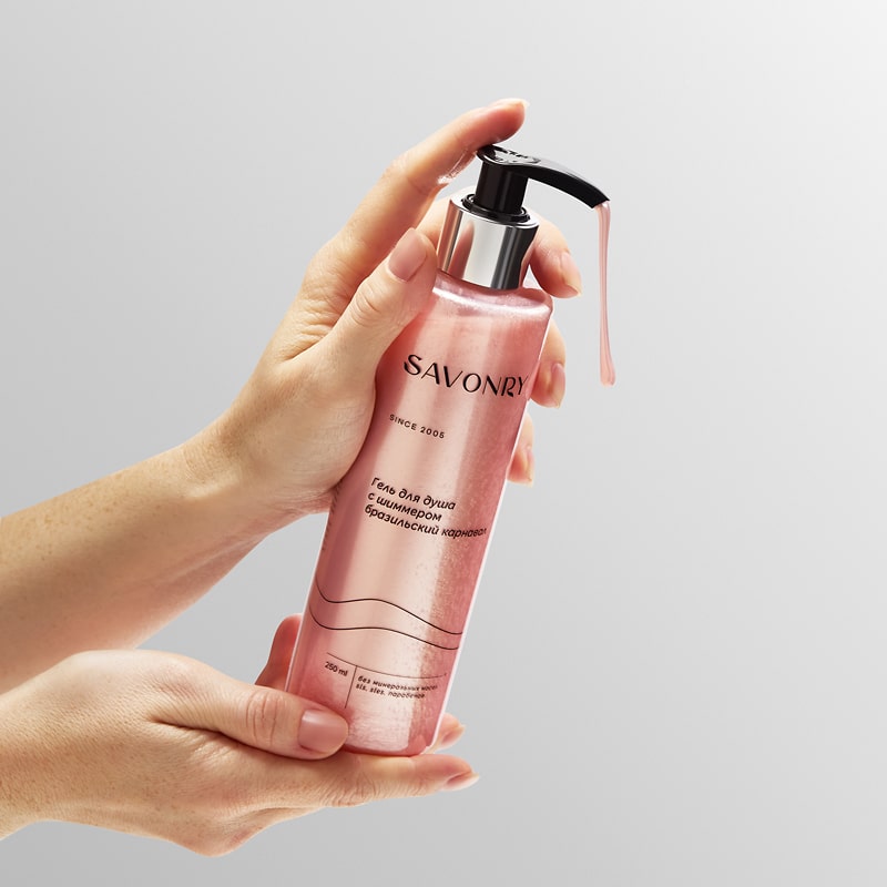 Гель для душа с шиммером Бразильский карнавал, 250мл Гель для душа с шиммером Бразильский карнавал, 250мл