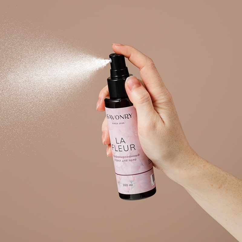 Спрей парфюмированный для тела La fleur, 100мл 