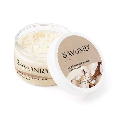 Скраб кокосовый для тела ORIGINAL (оригинальный), регенерация и гладкость, 250мл Скраб кокосовый для тела ORIGINAL (оригинальный), регенерация и гладкость, 250мл