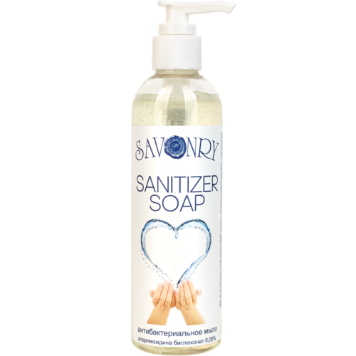 Антибактериальное мыло SANITIZER (с хлоргексидином), 250 мл