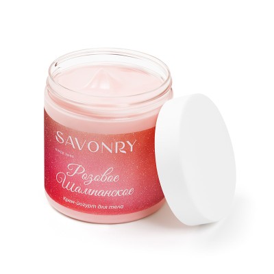 Крем-йогурт для тела Розовое Шампанское, 250 мл